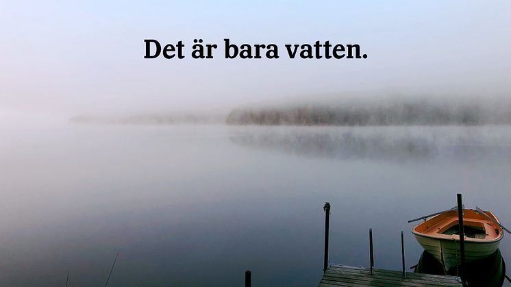 Din vattenanvändning spelar roll