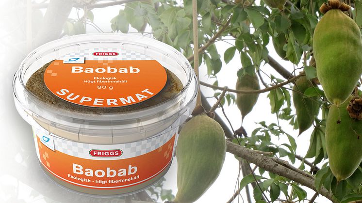 Tidningen ”Allt om Mat” ger högsta betyg till Baobab från Supernature by Friggs 