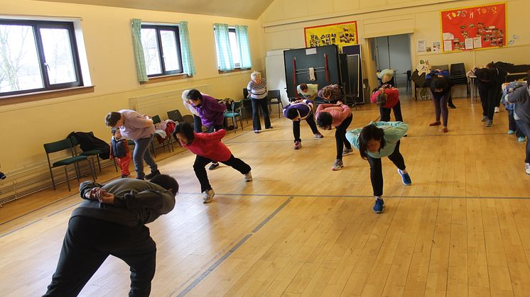 Oriental Exercise at Red Road