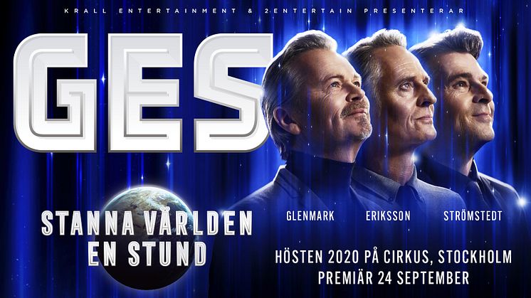 GES tar sin krogshow vidare till Cirkus i Stockholm efter slutsålda hus i Göteborg