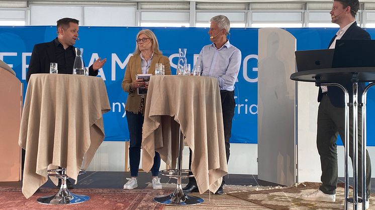 Riksbyggens samtal Hyresrätt, bostadsrätt – ungdomsrätt? under Frihamnsdagarna i Göteborg.