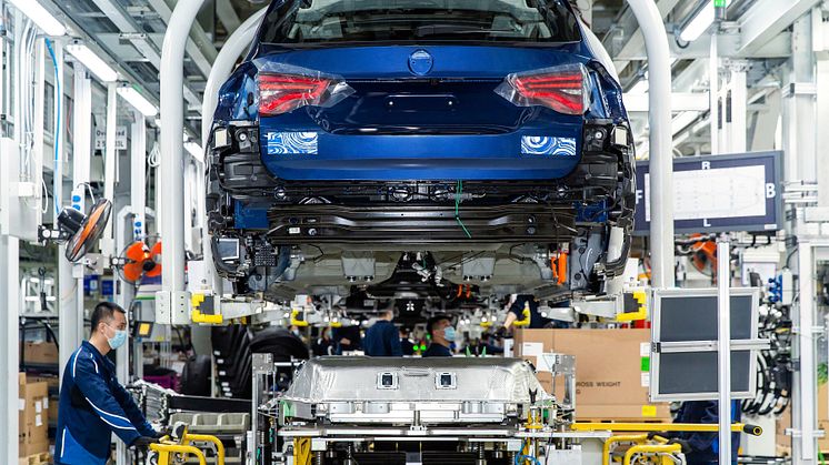 BMW iX3:n sarjatuotanto alkaa tänä kesänä