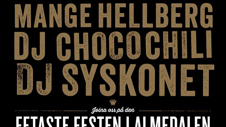 Fetaste festen i Almedalen, för en bättre värld