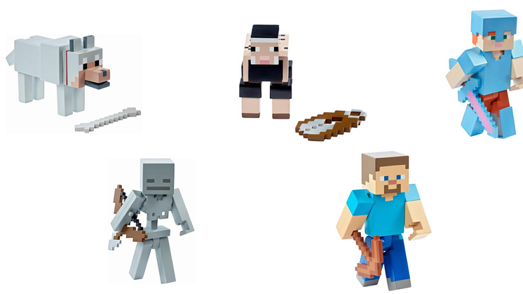 Minecraft Aktionsfiguren