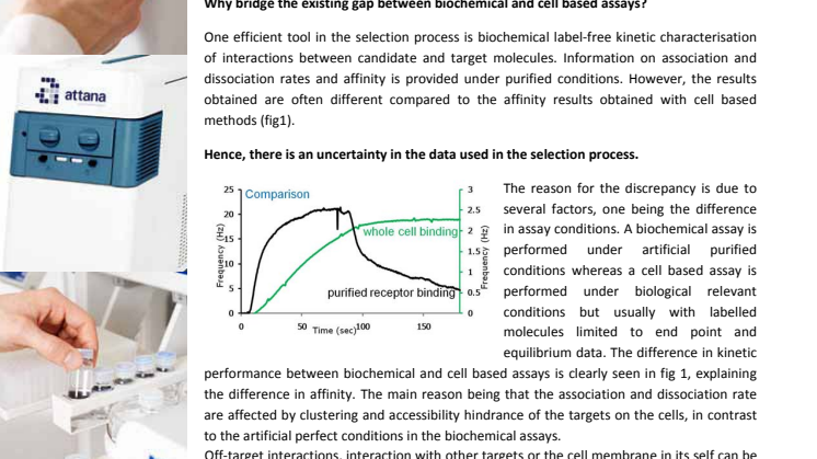 Find out: Why bridge the existing gap between biochemical and cell based assays?