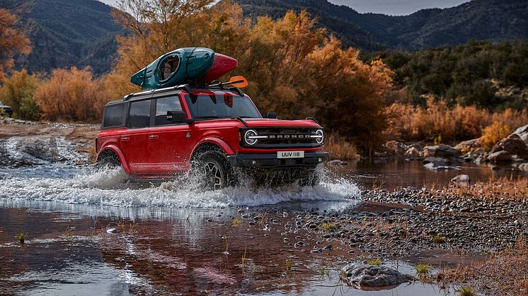  Ford Bronco: Den amerikanske legende kommer til Europa