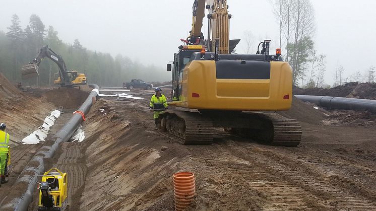 Boken Schakta säkert – en vägledning för en säkrare arbetsmiljö i arbetet med schaktning