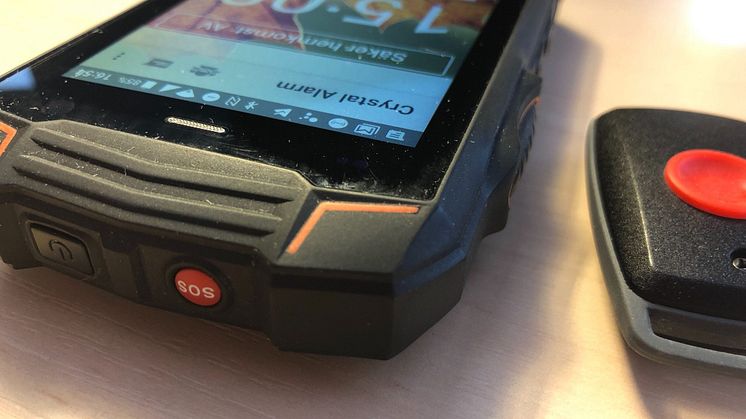 Nu kan du köra Crystal Alarm på i.safe IS520.1