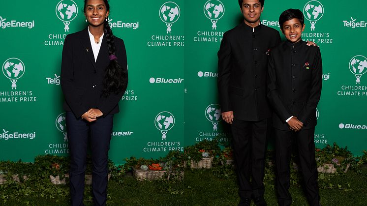 - projects from the US and India awarded Swedish climate prize.