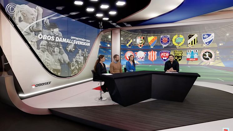 Studio Upptakt 2023 - Premiären av OBOS Damallsvenskan 