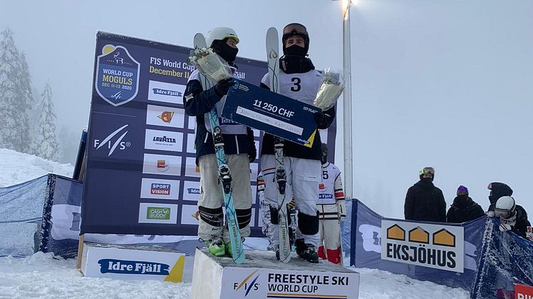 ​Ludvig Fjällström vinner världscupen i Idre Fjäll