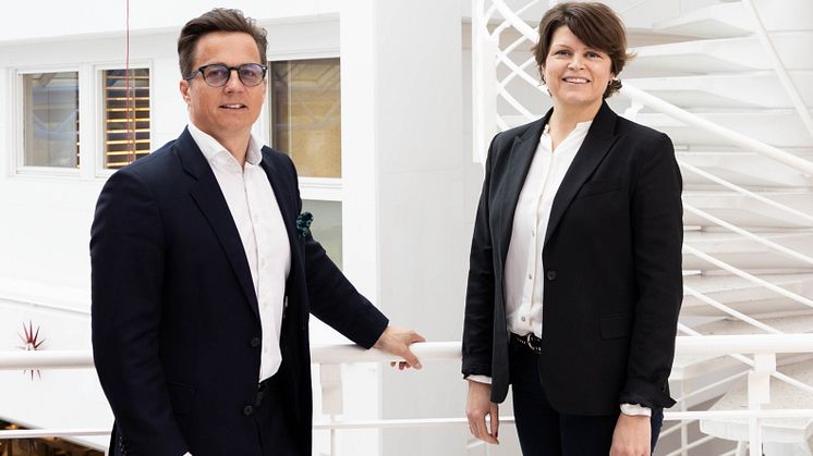 Niclas Berg Business Manager Retail C&I i Canon Norge og Guri Bardal, IT Manager i Ramirent 4