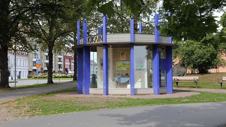 Utställningslokalen KIKAIN i Dryadenparken i Kalmar