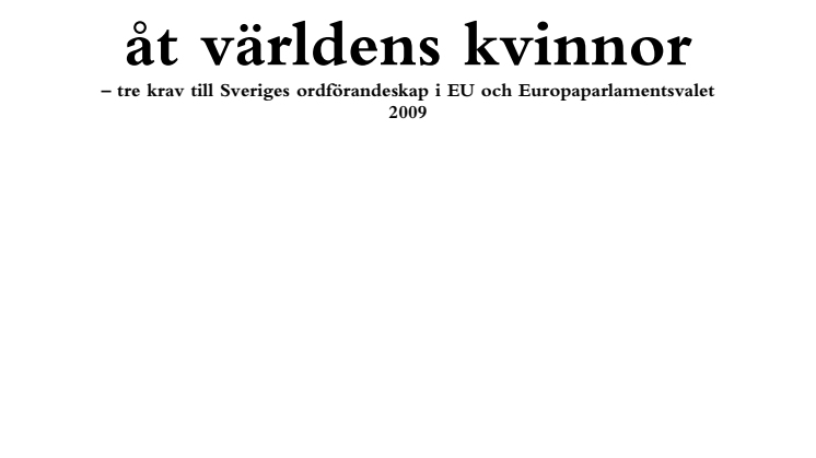 Birgitta Ohlsson omvald av kvinnoförbundet