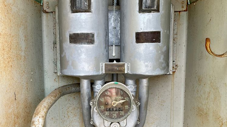 Detalj fatkiosken