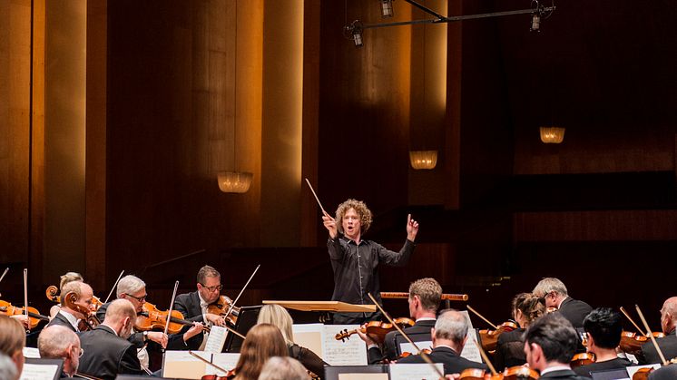 Gothenburg Symphony Orchestra, Chief Conductor Santtu-Matias Rouvali. Photo Ola Kjelbye.
