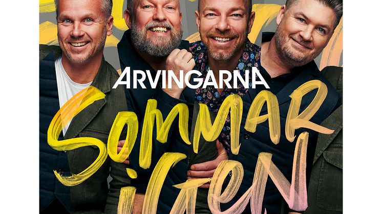 Arvingarna släpper nya singeln “Sommar igen” – en låt om sommarens alla härligheter