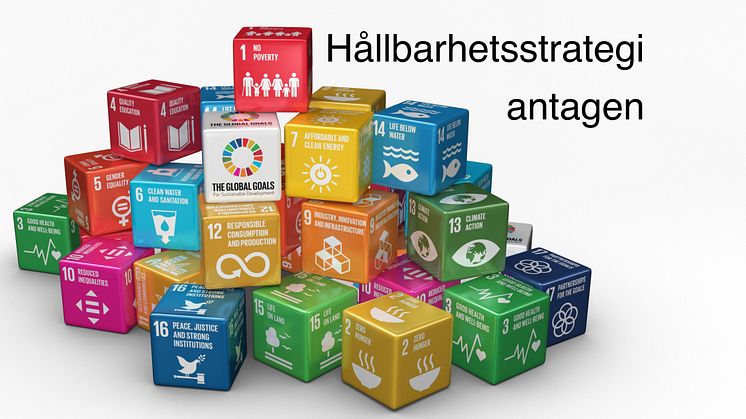 Den beslutade hållbarhetsstrategin utgår bland annat från FN's globala mål