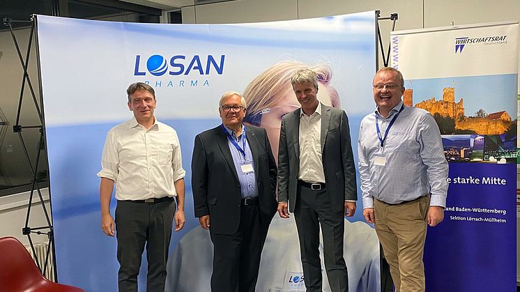 Wirtschaftsrat zu Gast bei Losan Pharma 