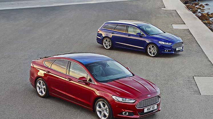 Nye Ford Mondeo med svært konkurransedyktige priser