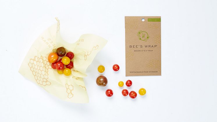 Bee's wrap, tomater