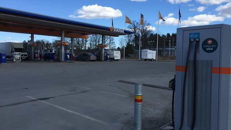 ​Ny snabbladdare till elbilar i Eskilstuna