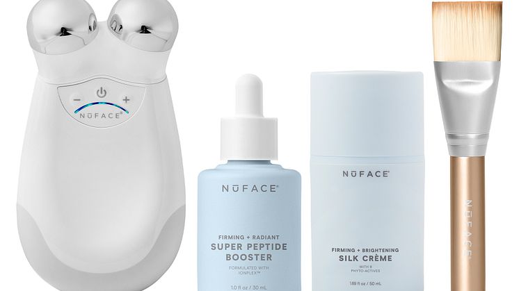 NuFACE Trinity Complete Microcurrent Skincare Routine Kit