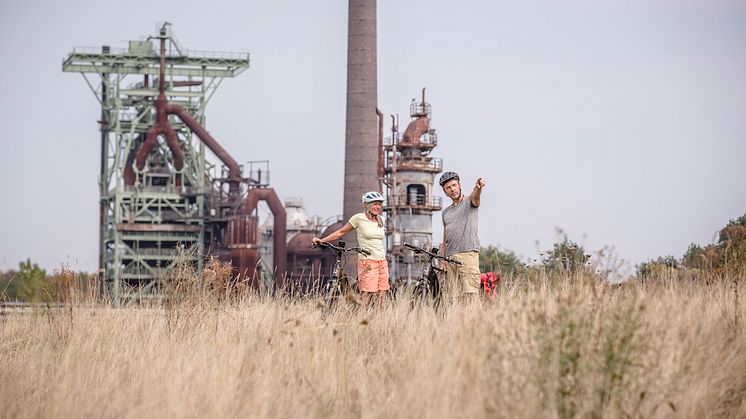 Henrichshütte in Hattingen Foto: RuhrtalRadweg / Dennis Stratmann