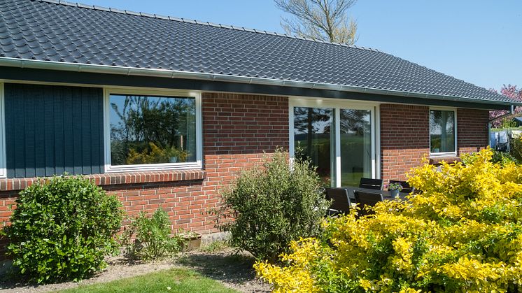 Parcelhus efter renovering med B&C 25