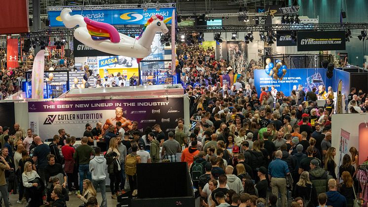 Fitnessfestivalen 2019 på Stockholmsmässan