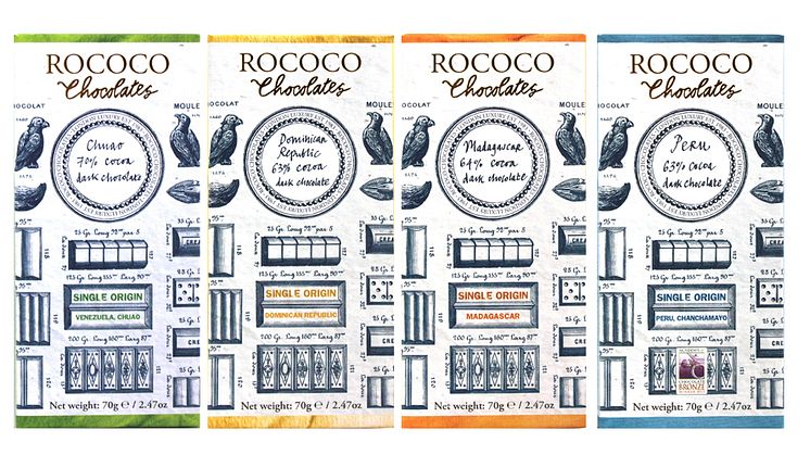 Brittiska craftchokladpionjärerna Rococo lanserar ny serie Single Origin-choklader i Sverige