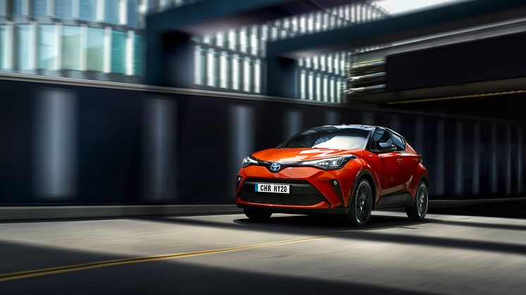 Nye Toyota C-HR Hybrid: Nå er prisene klare for crossoveren. Foto: Toyota. 