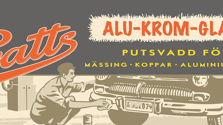 Rent och blankt med polervadd från Pratts 