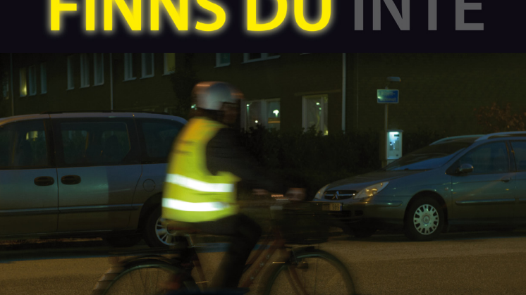 Nu delar vi ut 27 000 reflexer och 2 000 reflexvästar till gående och cyklister