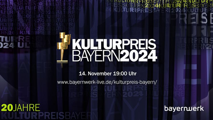 Veranstaltungshinweis: Ein Abend für Kultur und Wissenschaft – Kulturpreis Bayern 2024