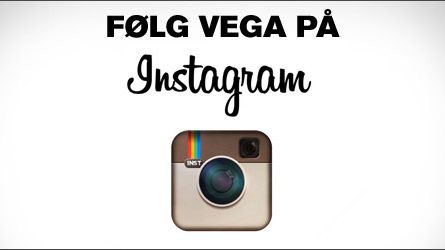 Du kan nu også følge VEGA på Instagram