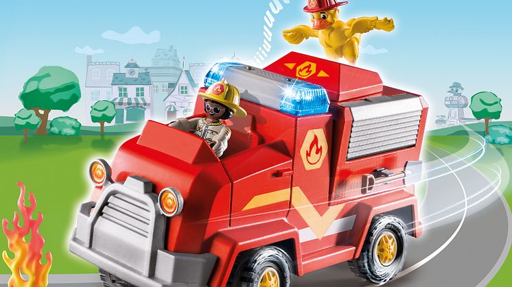 DUCK ON CALL - Feuerwehr Einsatzfahrzeug (70914) von PLAYMOBIL