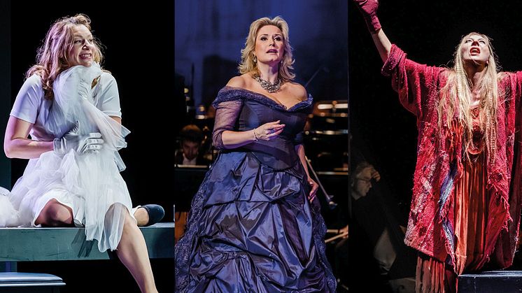 Hauptdarstellerinnen aus "Lohengrin",  "Capriccio" und "Il trovatore" - Foto: Oper Leipzig