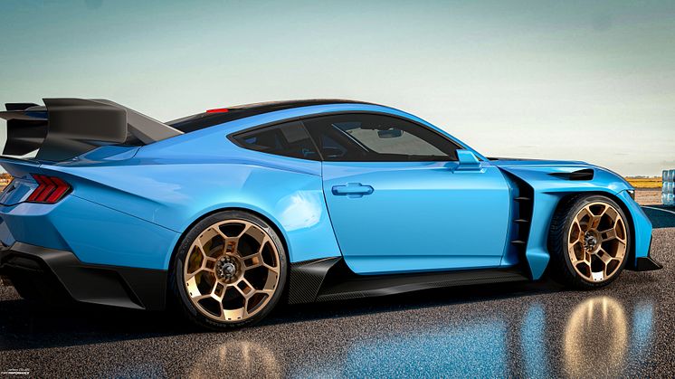 Mustang GTD Render