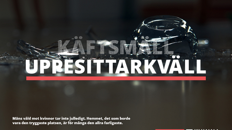 Med oväntade associationer kring några välkända julbegrepp vill kampanjen väcka eftertanke kring situationen för våldsutsatta kvinnor.