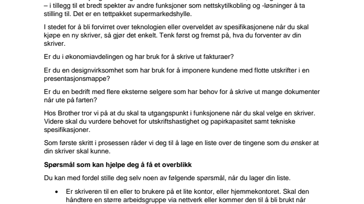 Blekk, laser eller direkte termisk print: hva passer best til din bedrift?
