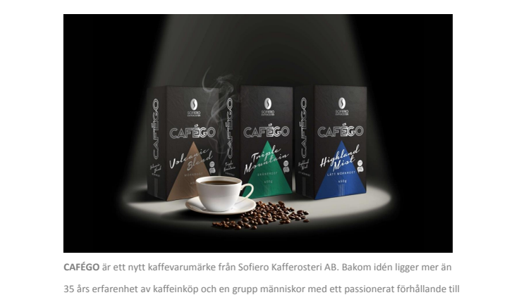 NU FINNS DET ETT NYTT MÖRKROSTAT KAFFE I HYLLAN! 