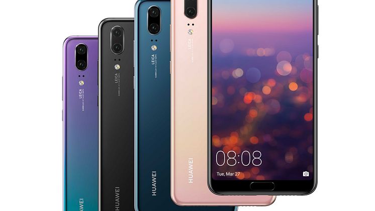  Huawei P20 Pro tilldelas pris av TIPA 