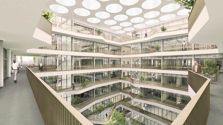 Skiss Biomedicum, Karolinska Institutet