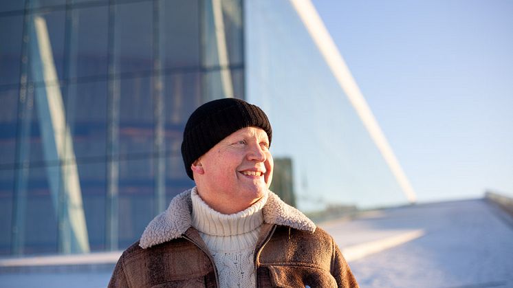 TAKKNEMLIG: Harald Thingnes er levertransplantert og glad for at han har fått en ny sjanse Foto: Stiftelsen Organdonansjon