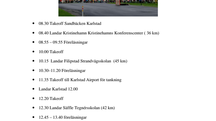 Körschema Ambulanshelikopter POSOM 7 oktober 2013