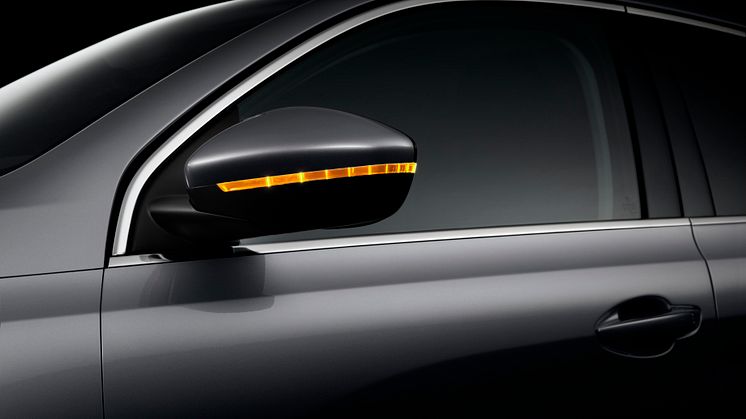 Backspeglarna på nya Peugeot 308