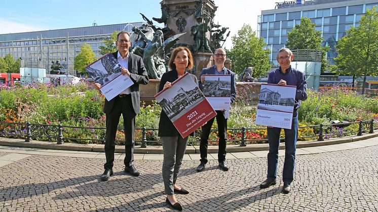 Präsentation Historischer Leipzig Kalender 2021