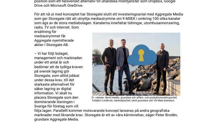 Storegate investerar 9 MSEK i ”Gränslöst svenskt” 