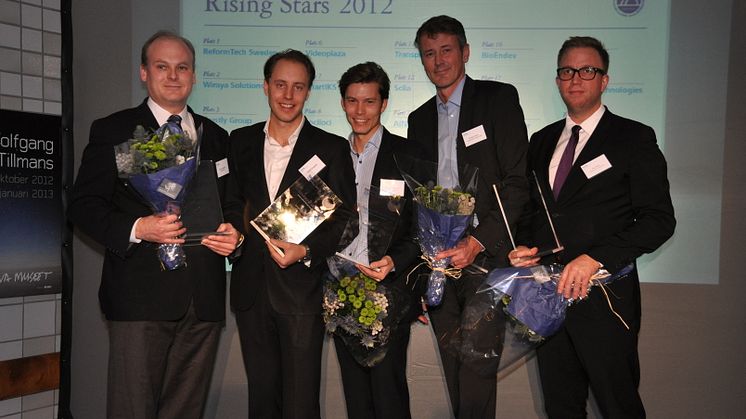 Rising Stars 2012 Topp 5